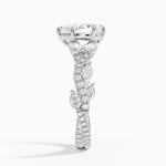 Vintage Secret Garden Diamond Ring (2/3 ct. tw.) Platinum Pear Engagement Ring