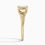 Arden Diamond Ring Yellow Gold 18k Emerald Engagement Ring