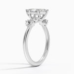Arden Diamond Ring Platinum Marquise Engagement Ring