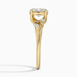 Arden Diamond Ring Yellow Gold 18k Oval Engagement Ring