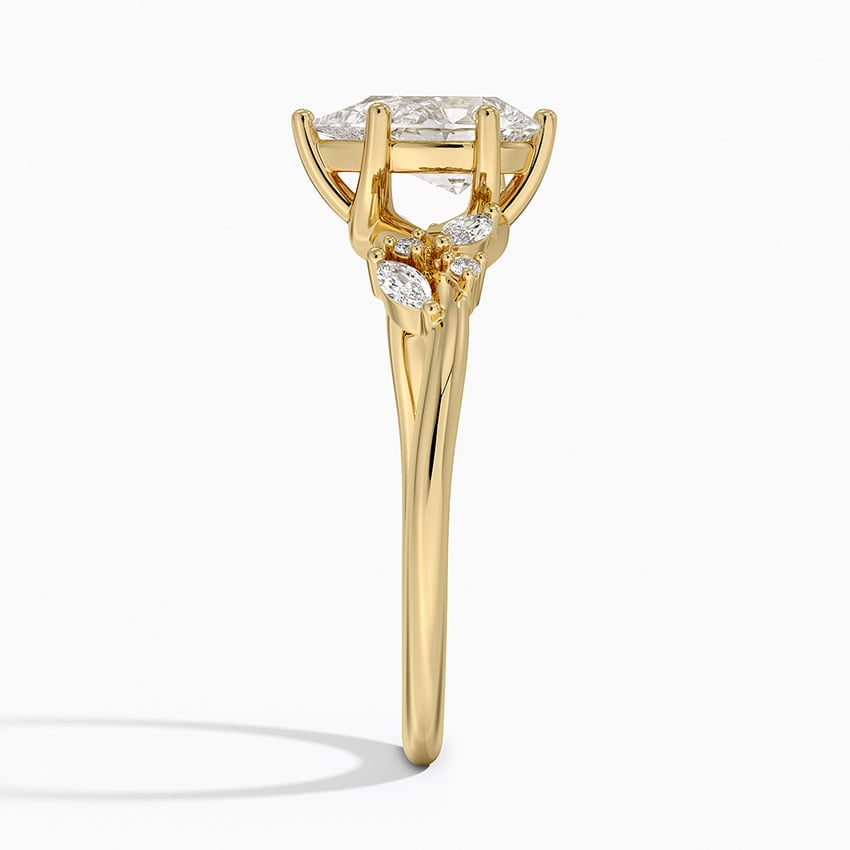 Arden Diamond Ring Yellow Gold 18k Pear Engagement Ring