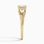 Arden Diamond Ring Yellow Gold 18k Princess Engagement Ring