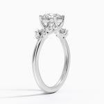 Arden Diamond Ring Platinum Round Engagement Ring
