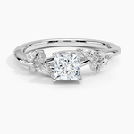 Arden Diamond Ring Platinum Princess Engagement Ring