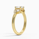 Corinne Diamond Ring (1/3 ct. tw.) Yellow Gold 18k Asscher Engagement Ring