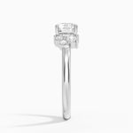 Corinne Diamond Ring (1/3 ct. tw.) Platinum Cushion Engagement Ring
