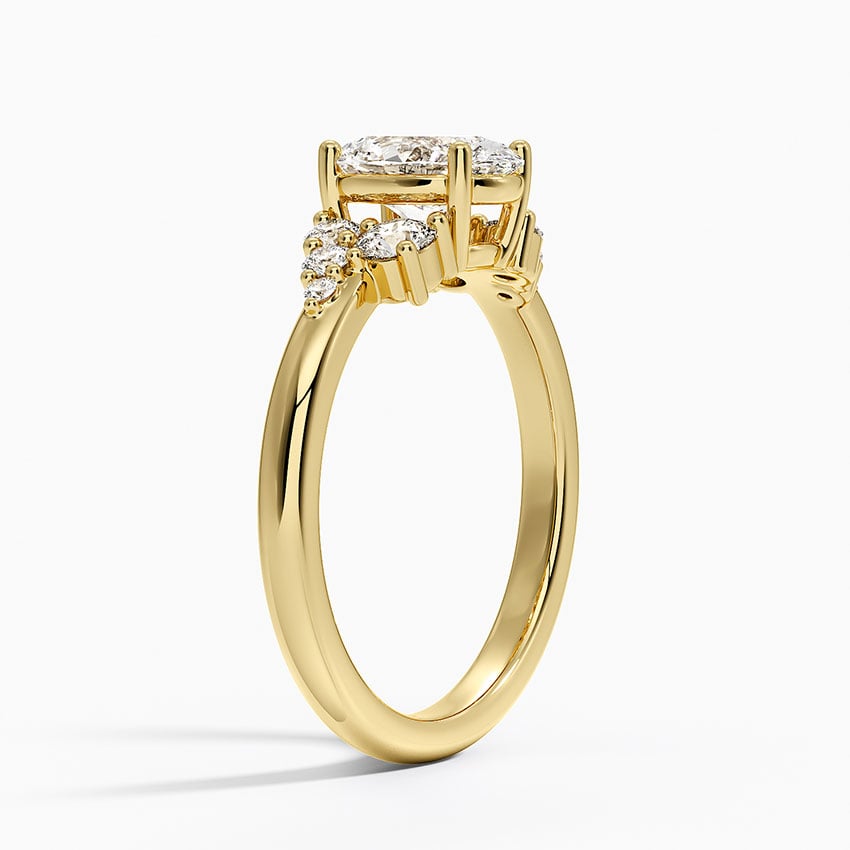 Corinne Diamond Ring (1/3 ct. tw.) Yellow Gold 18k Oval Engagement Ring
