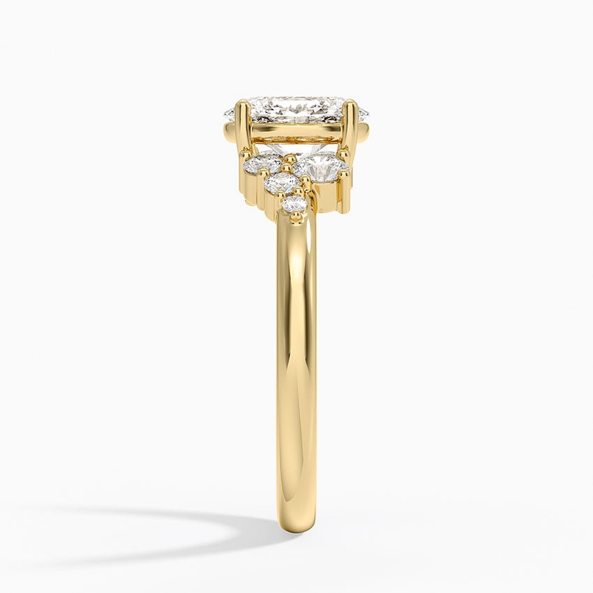 Corinne Diamond Ring (1/3 ct. tw.) Yellow Gold 18k Oval Engagement Ring