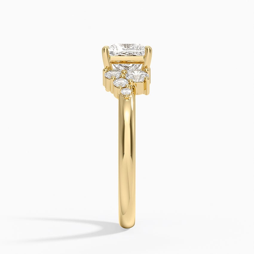 Corinne Diamond Ring (1/3 ct. tw.) Yellow Gold 18k Princess Engagement Ring