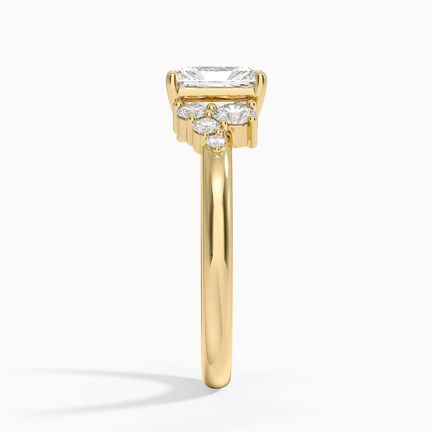 Corinne Diamond Ring (1/3 ct. tw.) Yellow Gold 18k Radiant Engagement Ring