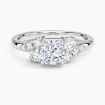 Corinne Diamond Ring (1/3 ct. tw.) Platinum Cushion Engagement Ring