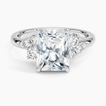 Corinne Diamond Ring (1/3 ct. tw.) Platinum Radiant Engagement Ring
