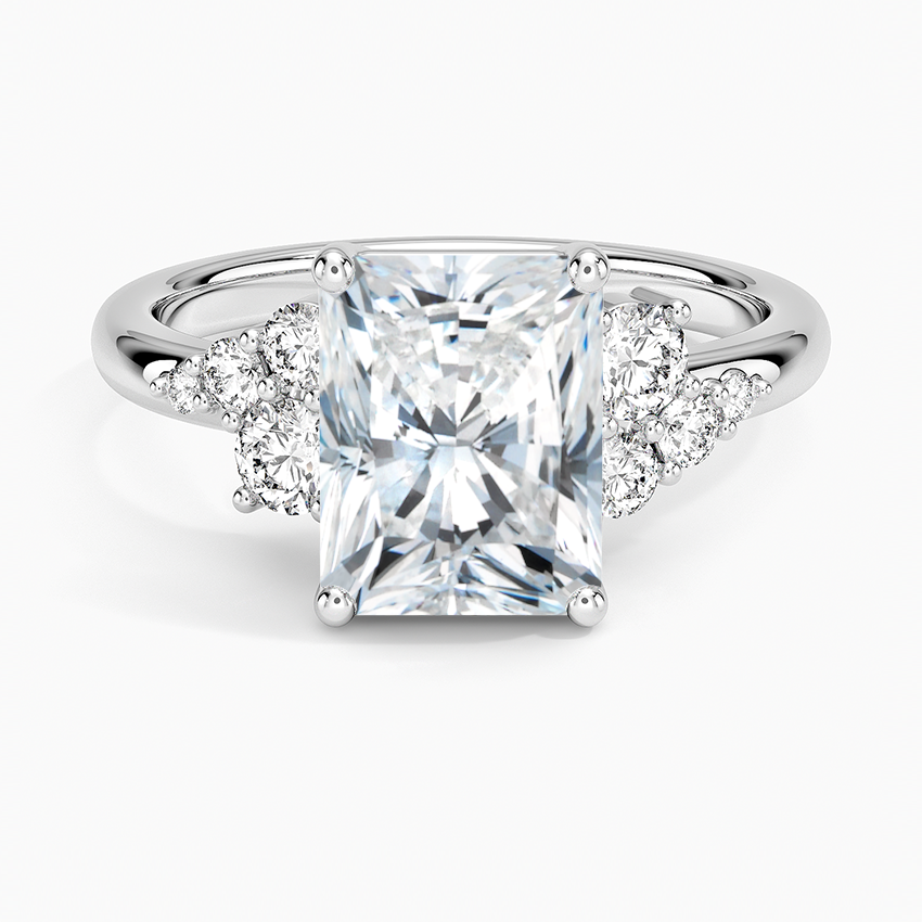 Corinne Diamond Ring (1/3 ct. tw.) Platinum Radiant Engagement Ring