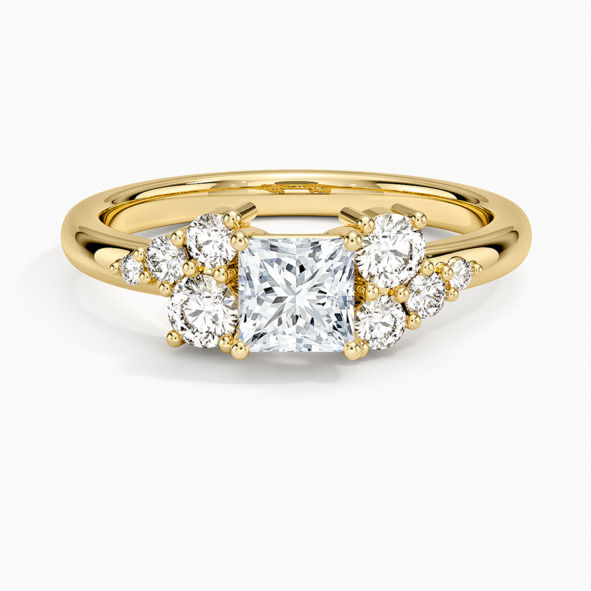 Corinne Diamond Ring (1/3 ct. tw.) Yellow Gold 18k Princess Engagement Ring