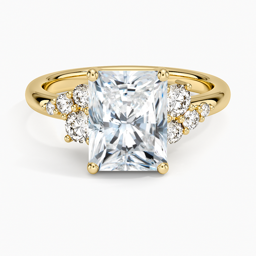Corinne Diamond Ring (1/3 ct. tw.) Yellow Gold 18k Radiant Engagement Ring