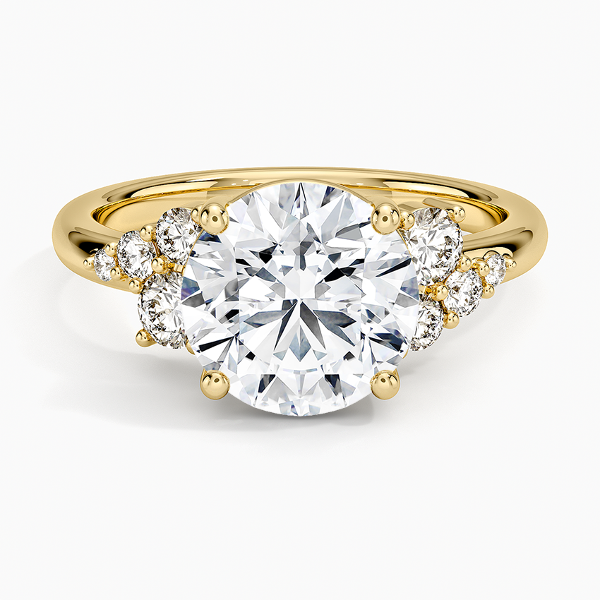 Corinne Diamond Ring (1/3 ct. tw.) Yellow Gold 18k Round Engagement Ring