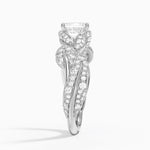 Olivia Diamond Ring (1 ct. tw.) Platinum Asscher Engagement Ring