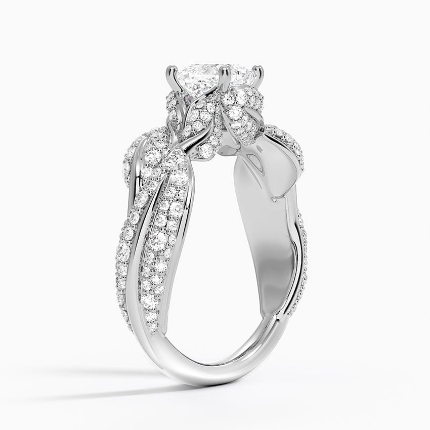 Olivia Diamond Ring (1 ct. tw.) Platinum Cushion Engagement Ring