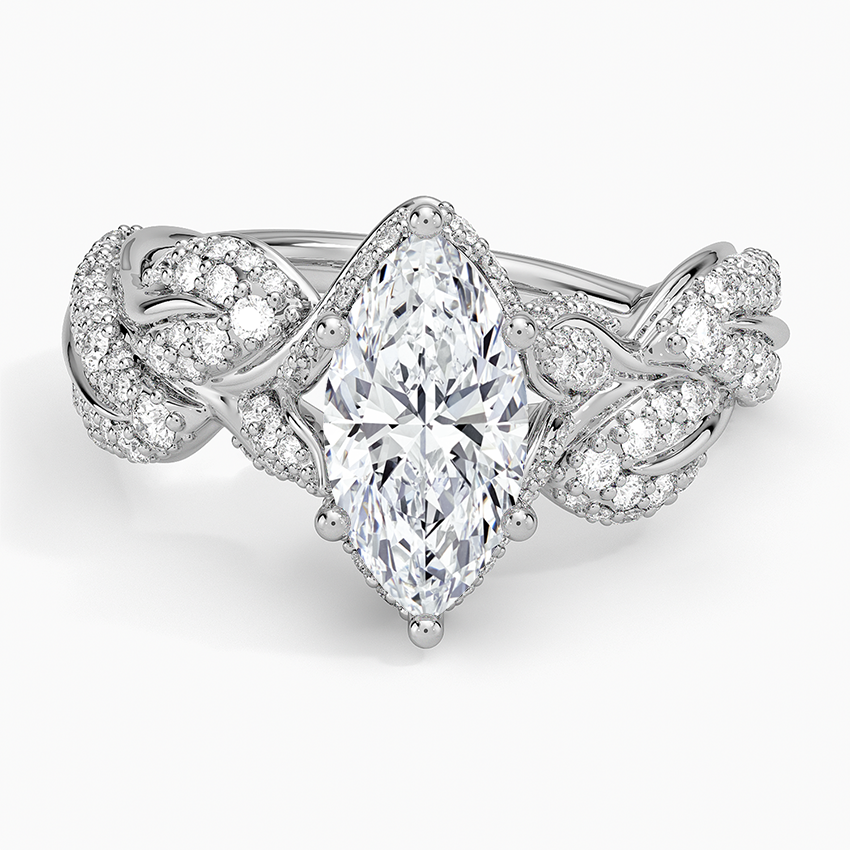 Olivia Diamond Ring (1 ct. tw.) Platinum Marquise Engagement Ring