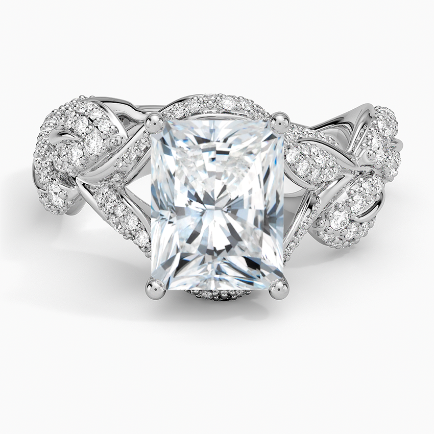 Olivia Diamond Ring (1 ct. tw.) Platinum Radiant Engagement Ring