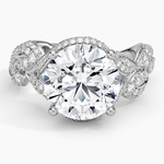 Olivia Diamond Ring (1 ct. tw.) Platinum Round Engagement Ring