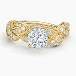Olivia Diamond Ring (1 ct. tw.) Yellow Gold 18k Cushion Engagement Ring
