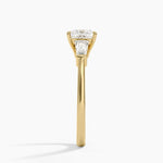 Symphony Tapered Baguette Three Stone Diamond Ring (1/2 ct. tw.) Yellow Gold 18k Princess Engagement Ring