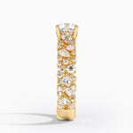 Glacé Diamond Ring (3/4 ct. tw.) Yellow Gold 18k Cushion Engagement Ring
