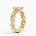 Glacé Diamond Ring (3/4 ct. tw.) Yellow Gold 18k Marquise Engagement Ring