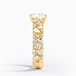 Glacé Diamond Ring (3/4 ct. tw.) Yellow Gold 18k Radiant Engagement Ring