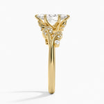 Canopy Diamond Ring Yellow Gold 18k Marquise Engagement Ring