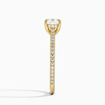 Luxe Lissome Diamond Ring (1/5 ct. tw.) Yellow Gold 18k Cushion Engagement Ring
