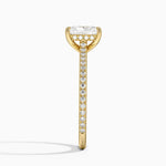 Luxe Lissome Diamond Ring (1/5 ct. tw.) Yellow Gold 18k Radiant Engagement Ring