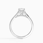 Dawn 1.5mm Diamond Ring Platinum Cushion Engagement Ring