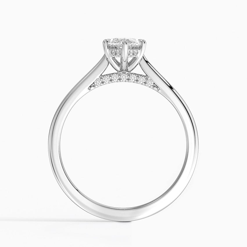 Dawn 1.5mm Diamond Ring Platinum Marquise Engagement Ring