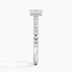 Chantal Diamond Ring Platinum Asscher Engagement Ring