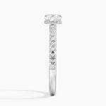 Chantal Diamond Ring Platinum Cushion Engagement Ring