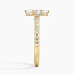 Chantal Diamond Ring Yellow Gold 18k Marquise Engagement Ring