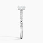 Chantal Diamond Ring Platinum Princess Engagement Ring