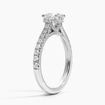 Chantal Diamond Ring Platinum Round Engagement Ring