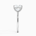 Lumiere 1.5mm Diamond Ring Platinum Princess Engagement Ring