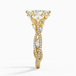 Luxe Secret Garden Three Stone Diamond Ring (1 ct. tw.) Yellow Gold 18k Marquise Engagement Ring