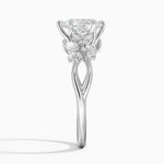 Summer Blossom Diamond Ring (1/4 ct. tw.) Platinum Pear Engagement Ring