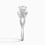 Summer Blossom Diamond Ring (1/4 ct. tw.) Platinum Round Engagement Ring