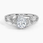 Summer Blossom Diamond Ring (1/4 ct. tw.) Platinum Pear Engagement Ring