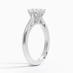 Simply Tacori Crown Diamond Ring Platinum Oval Engagement Ring
