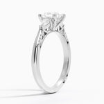 Simply Tacori Three Stone Diamond Ring (1/3 ct. tw.) Platinum Princess Engagement Ring