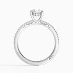 Simply Tacori Classic Diamond Ring (1/5 ct. tw.) Platinum Round Engagement Ring
