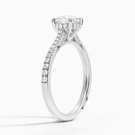 Simply Tacori Cathedral Diamond Ring (1/4 ct. tw.) Platinum Round Engagement Ring