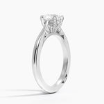 Simply Tacori Diamond Ring (1/8 ct. tw.) Platinum Cushion Engagement Ring